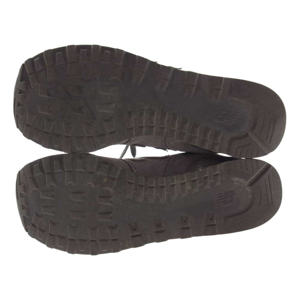 NEW BALANCE ニューバランス ML574EG2 スエード スニーカー グレー系 27cm【中古】