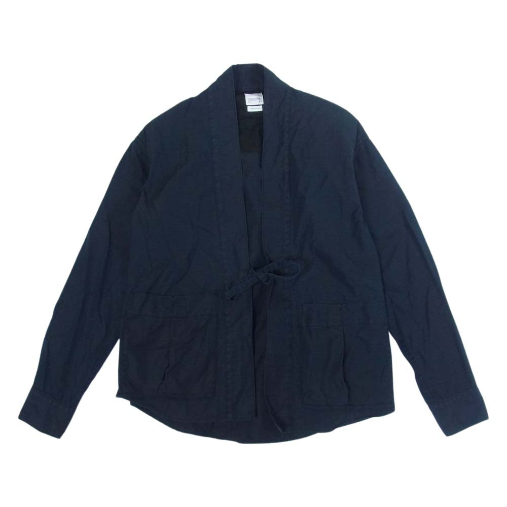 VISVIM ビズビム 20AW 0120205011015 LHAMO SHIRT MIL リップストップ ラモ 羽織 長袖 シャツ ブラック系 1【中古】