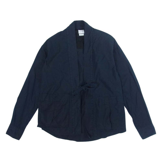VISVIM ビズビム 20AW 0120205011015 LHAMO SHIRT MIL リップストップ ラモ 羽織 長袖 シャツ ブラック系 1【中古】