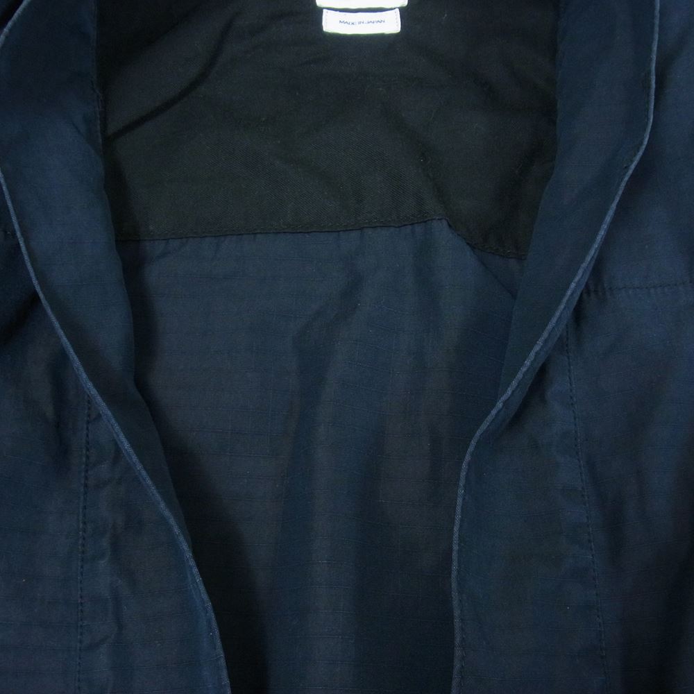 VISVIM ビズビム 20AW 0120205011015 LHAMO SHIRT MIL リップストップ ラモ 羽織 長袖 シャツ ブラック系 1【中古】