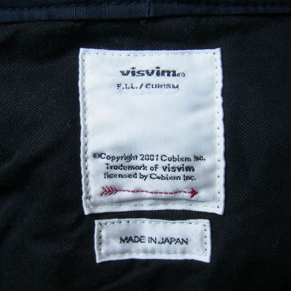 VISVIM ビズビム 20AW 0120205011015 LHAMO SHIRT MIL リップストップ ラモ 羽織 長袖 シャツ ブラック系 1【中古】
