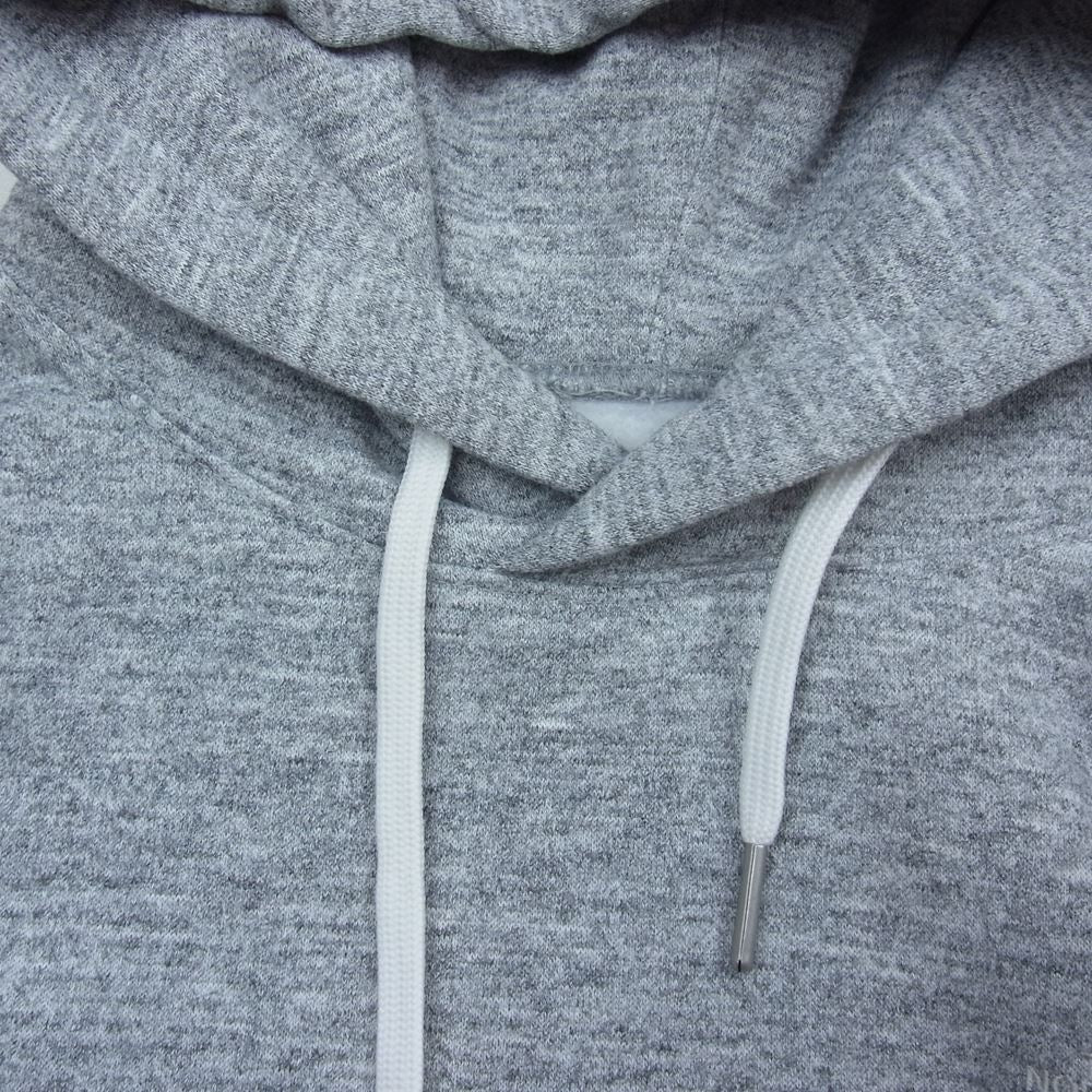 THE NORTH FACE ノースフェイス NTW61931 HEATHER SWEAT HOODIE ヘザー スウェット フーディー パーカー グレー系 M【中古】