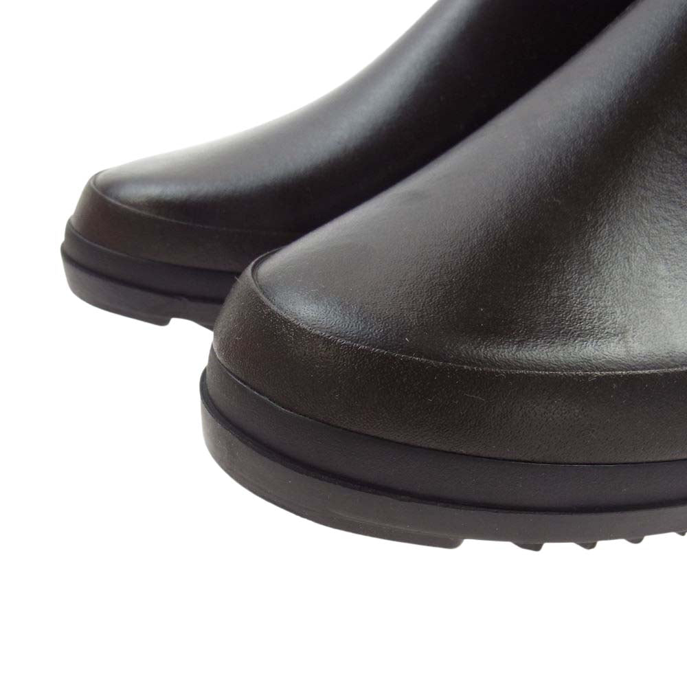 AIGLE エーグル ラバー レイン ロング ブーツ ダークブラウン系 41【新古品】【未使用】【中古】