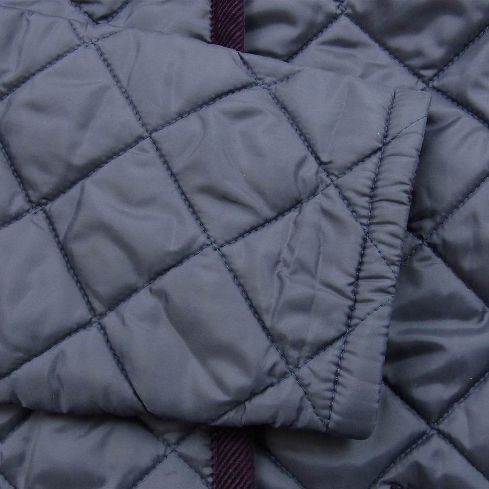 LAVENHAM ラベンハム キルティング ライナー コート パープル系 44【中古】