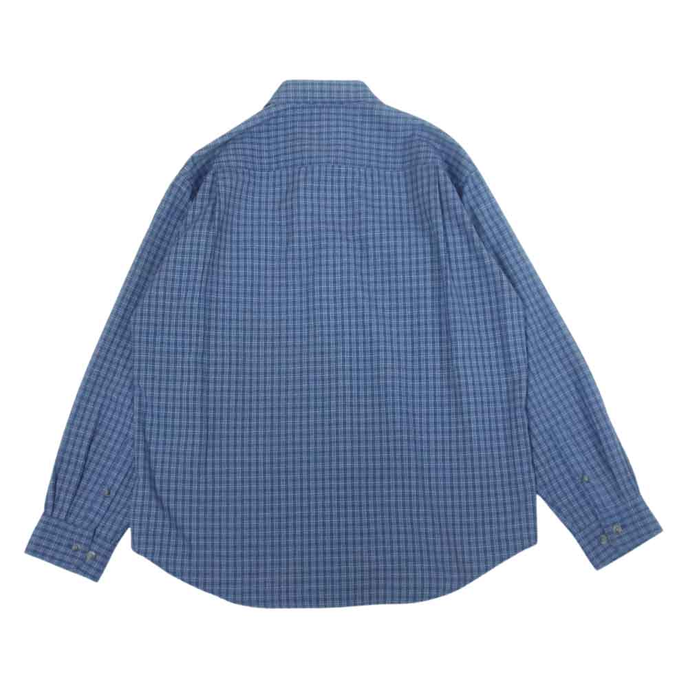 THE NORTH FACE ノースフェイス NT26402 チェック 長袖 シャツ ブルー系 XL【中古】