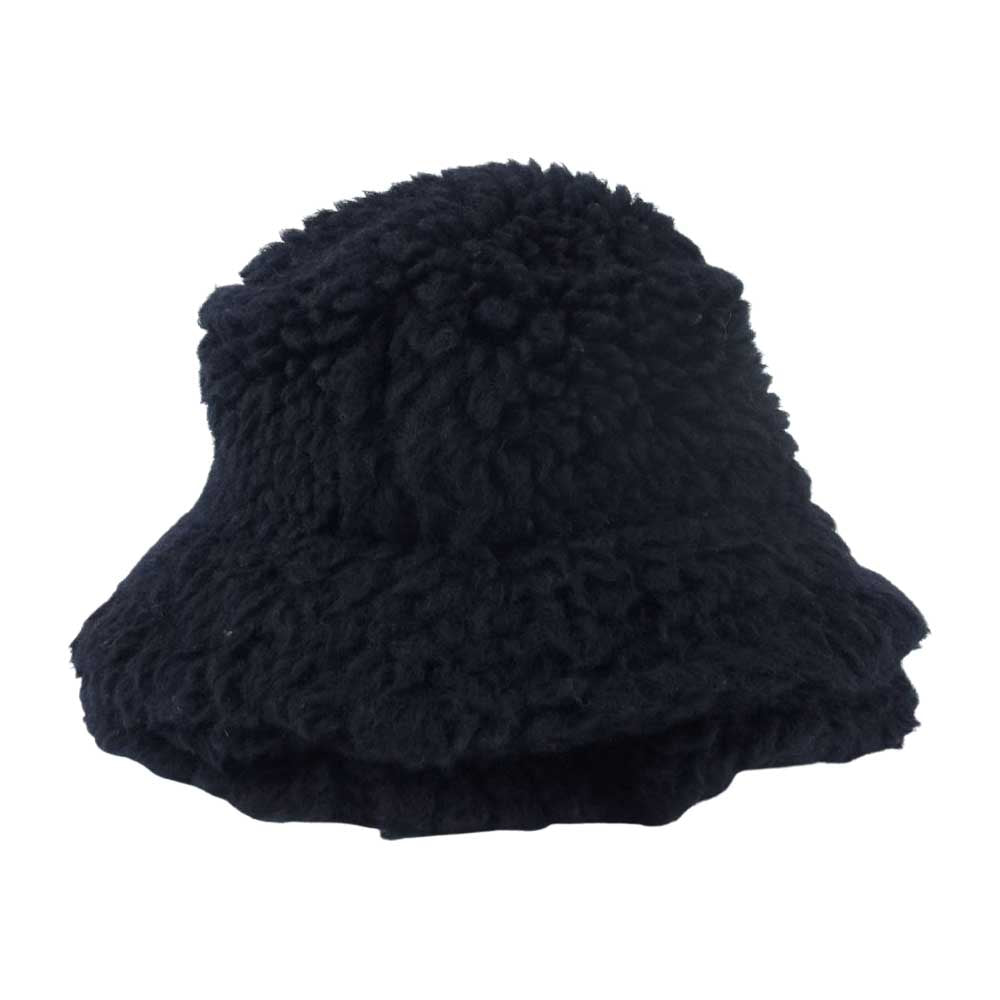 Sacai サカイ 22AAW 22-0431S Double Brim hat ボア バケットハット ブラック系 1【中古】