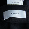 Sacai サカイ 22AAW 22-0431S Double Brim hat ボア バケットハット ブラック系 1【中古】