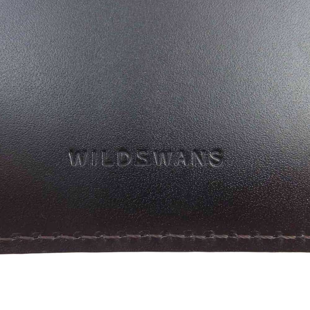 WILDSWANS ワイルドスワンズ SURFS Ⅰ LLOYD VACHE ロイドバッシュ サーフ 二つ折り 財布 ロング ウォレット ブラック系【美品】【中古】