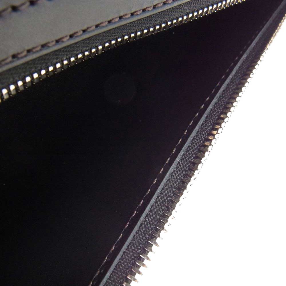 WILDSWANS ワイルドスワンズ SURFS Ⅰ LLOYD VACHE ロイドバッシュ サーフ 二つ折り 財布 ロング ウォレット ブラック系【美品】【中古】