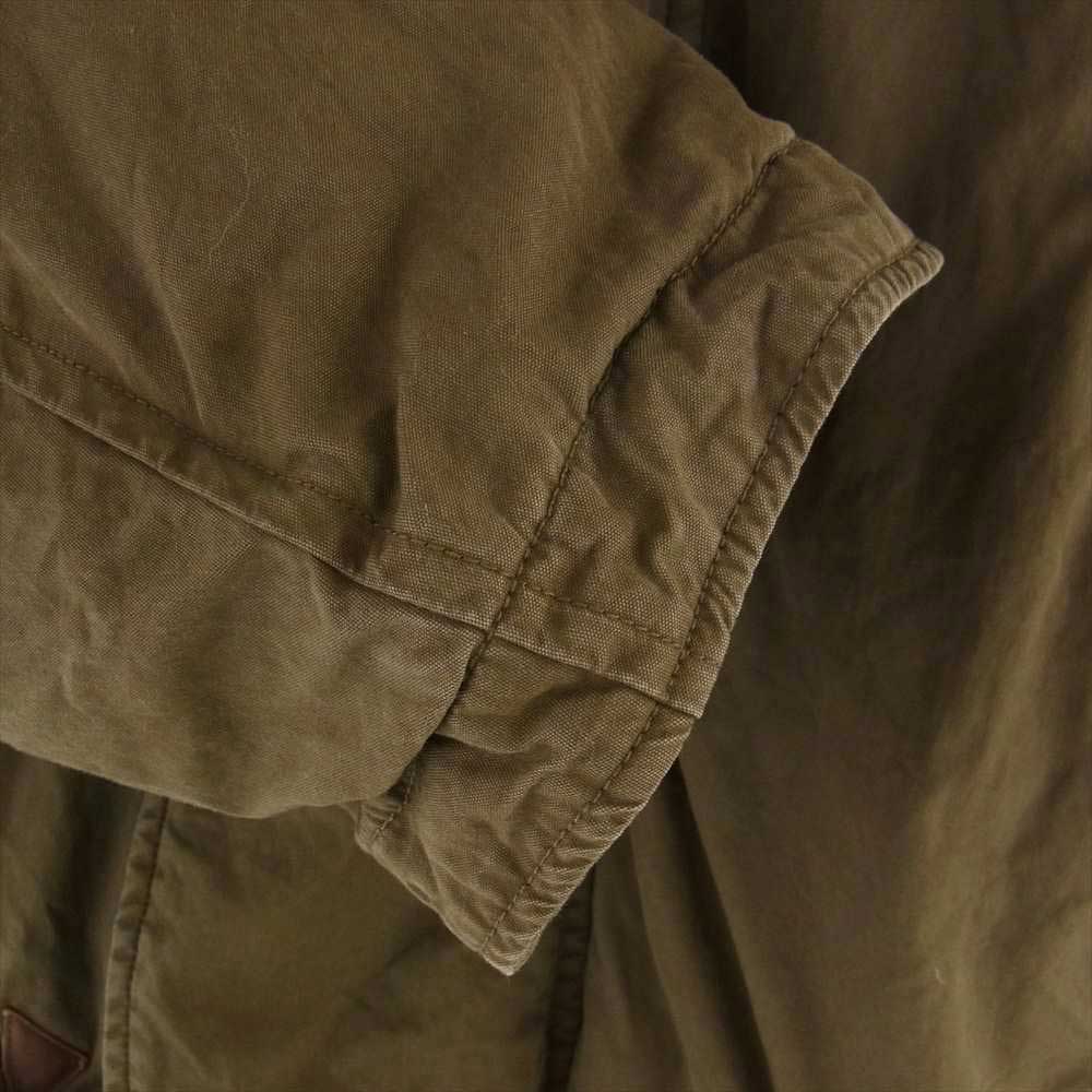 VISVIM ビズビム 0122205013006 22AW VALDEZ DOWN COAT バルディーズ ダウン ファー フード 加工 ジャケット オリーブ 1【極上美品】【中古】