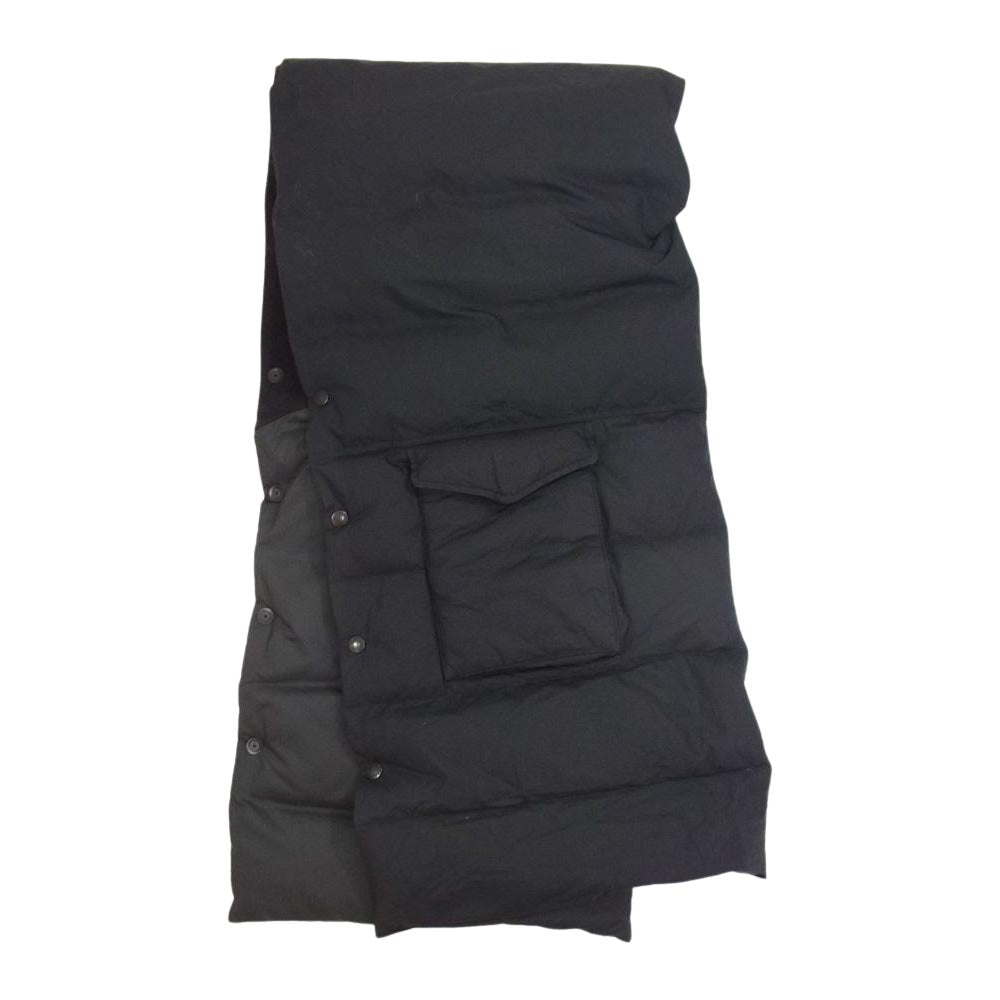 THE NORTH FACE ノースフェイス NN8157N PURPLE LABEL パープルレーベル Field Down Cape フィールド ダウン ケープ マフラー ベスト ブラック系【中古】