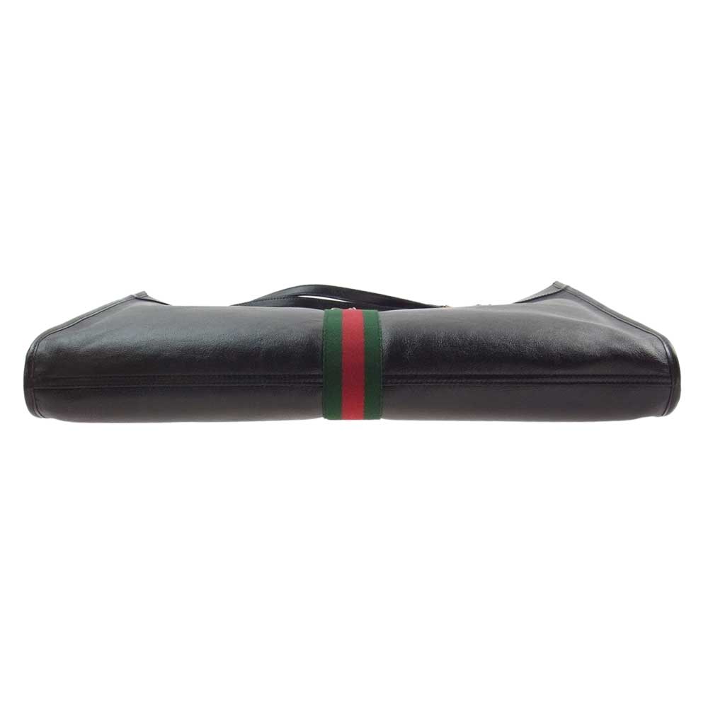 GUCCI グッチ 537219 タイガー ヘッド ラジャ チェーン ショルダー バッグ ブラック系【中古】