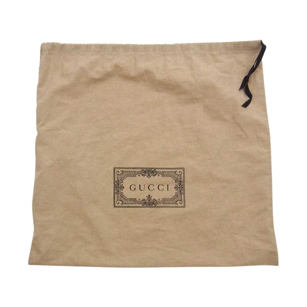 GUCCI グッチ 596478 インターロッキングG スエード スカーフ ショルダー バッグ レッド系【中古】