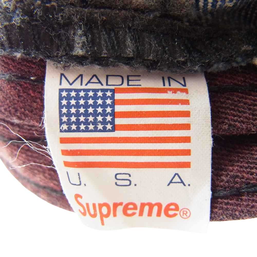 Supreme シュプリーム 17SS Washed Denim S Logo 6-Panel Cap デニム キャップ インディゴブルー系【中古】