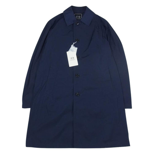 ソブリン 1125-120-7508-7950 UNITED ARROWS ユナイテッドアローズ ナイロンタフタ ステンカラーコート ネイビー系 M【極上美品】【中古】