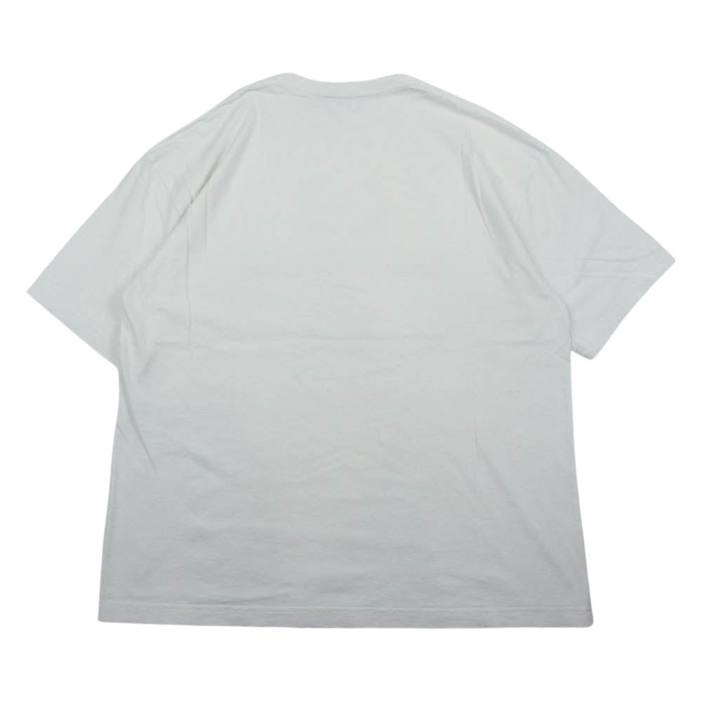 BALENCIAGA バレンシアガ 570805 TEV53 BB ロゴ レインボー 刺繍 Tシャツ レインボー ホワイト系 S【中古】