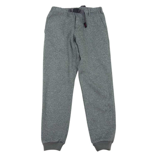 Gramicci グラミチ GUP-21F268 BONDING KNIT FLEECE NARROW RIB PANTS ボンディングニット フリース ナローリブ スウェットパンツ グレー系 S【中古】