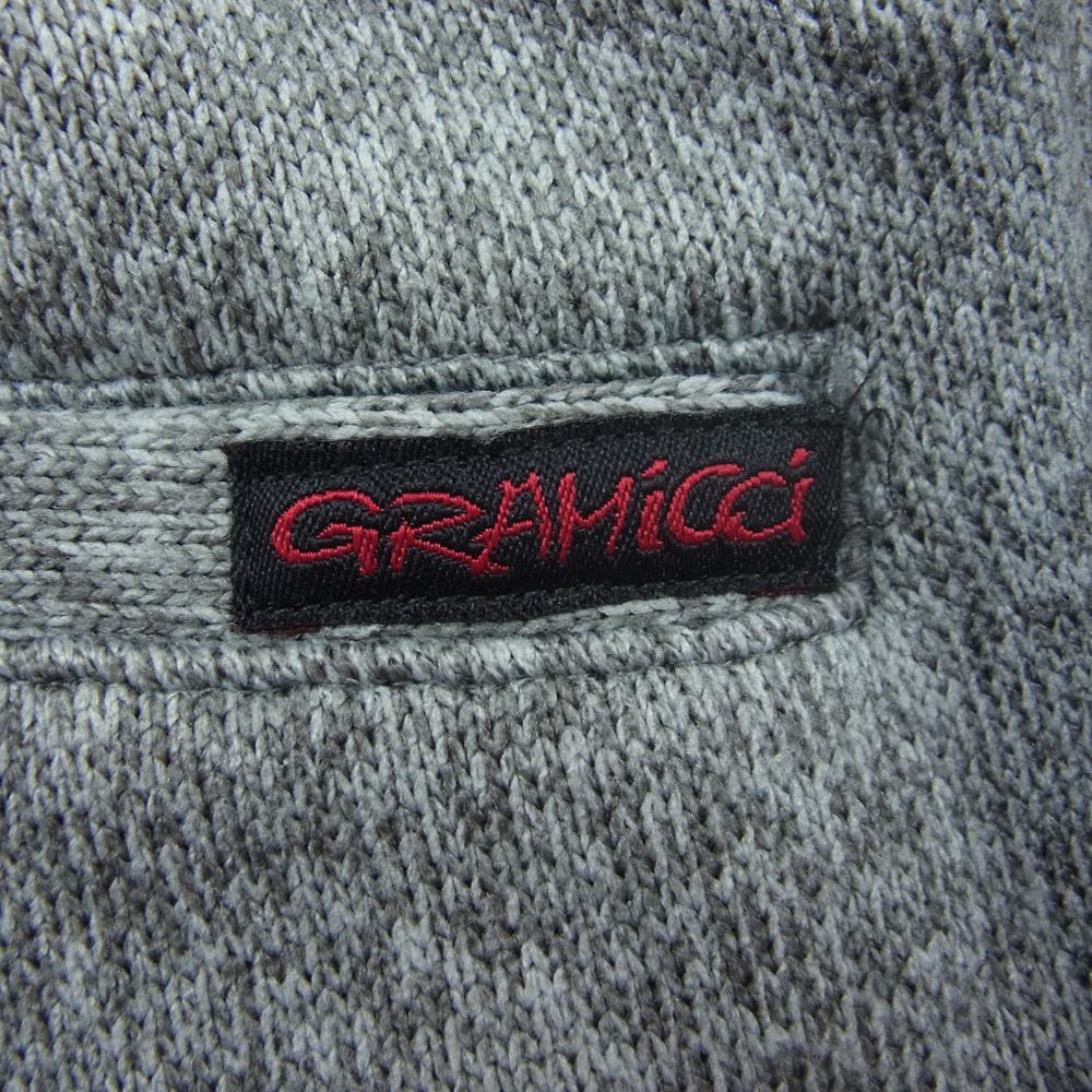 Gramicci グラミチ GUP-21F268 BONDING KNIT FLEECE NARROW RIB PANTS ボンディングニット フリース ナローリブ スウェットパンツ グレー系 S【中古】