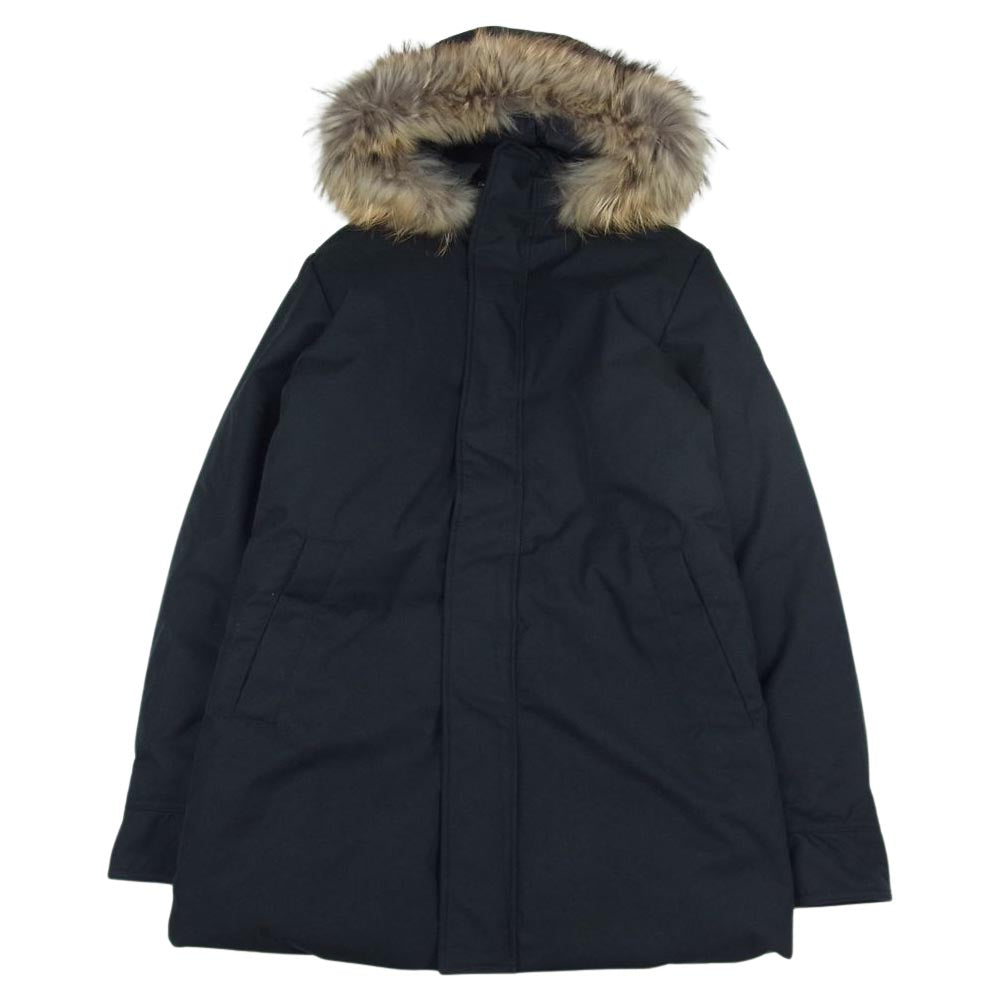 Pyrenex ピレネックス ANNECY アヌシー ファーフード付き ダウンジャケット ブラック系 M【新古品】【未使用】【中古】