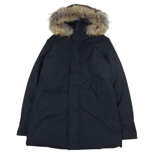 Pyrenex ピレネックス ANNECY アヌシー ファーフード付き ダウンジャケット ブラック系 M【新古品】【未使用】【中古】