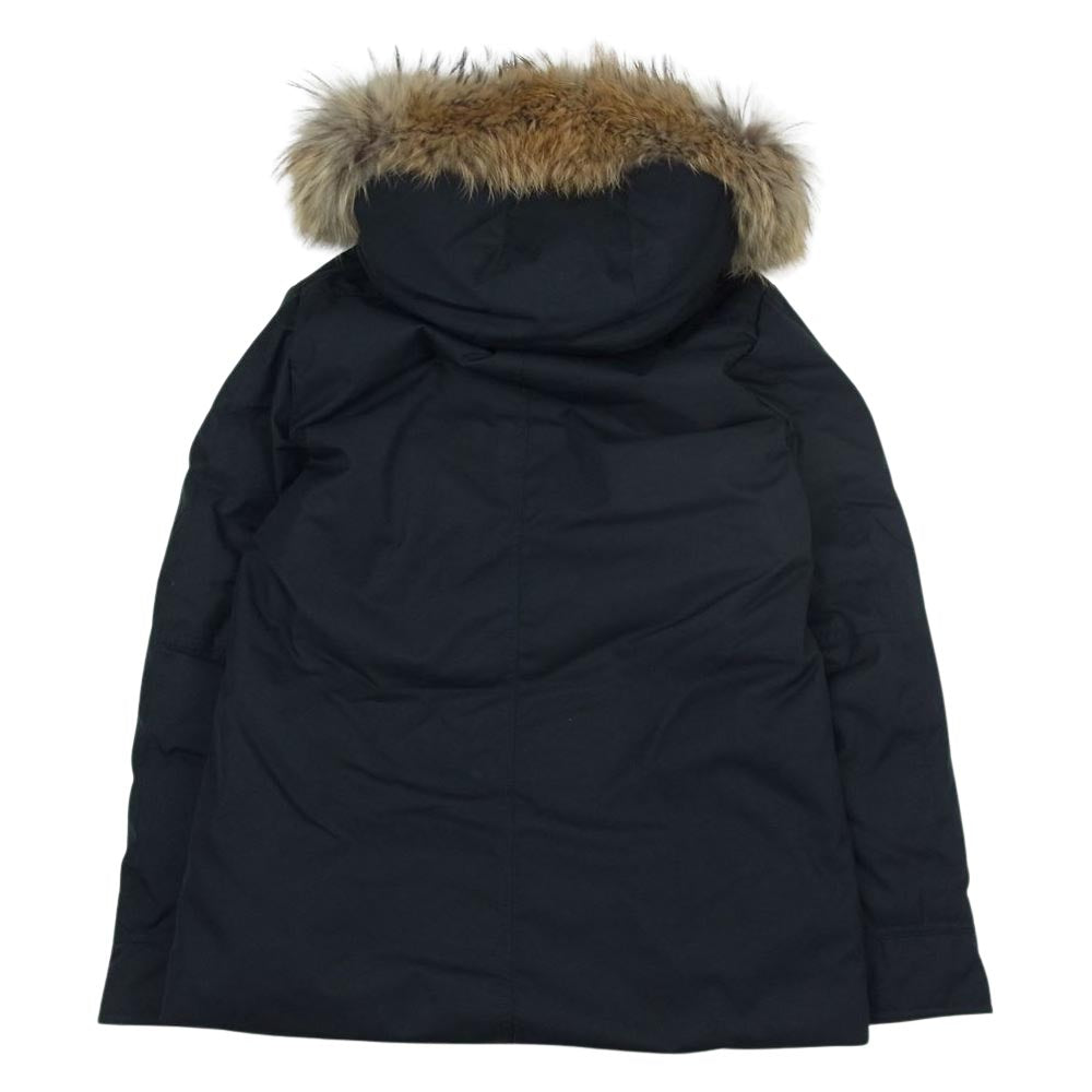 Pyrenex ピレネックス ANNECY アヌシー ファーフード付き ダウンジャケット ブラック系 M【新古品】【未使用】【中古】