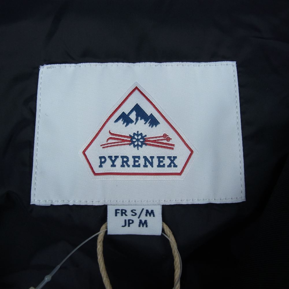 Pyrenex ピレネックス ANNECY アヌシー ファーフード付き ダウンジャケット ブラック系 M【新古品】【未使用】【中古】