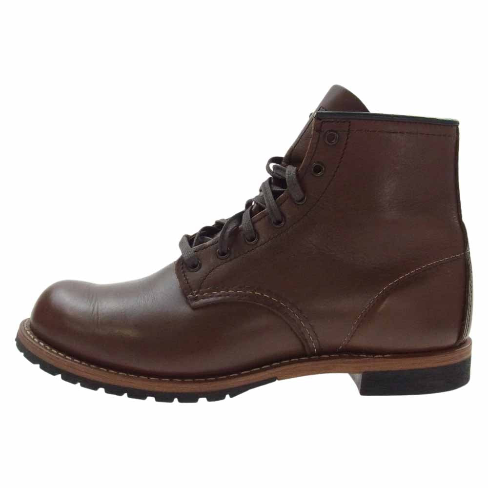 RED WING レッドウィング 9161 BLACKSMITH ブラック スミス ラウンド プレーントゥ ブーツ ブラウン系 26.5cm【中古】
