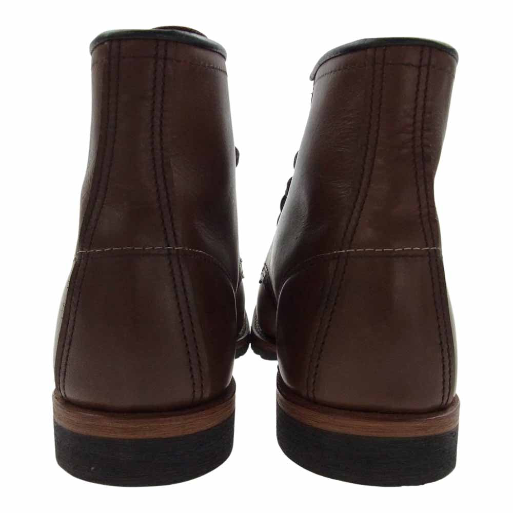 RED WING レッドウィング 9161 BLACKSMITH ブラック スミス ラウンド プレーントゥ ブーツ ブラウン系 26.5cm【中古】