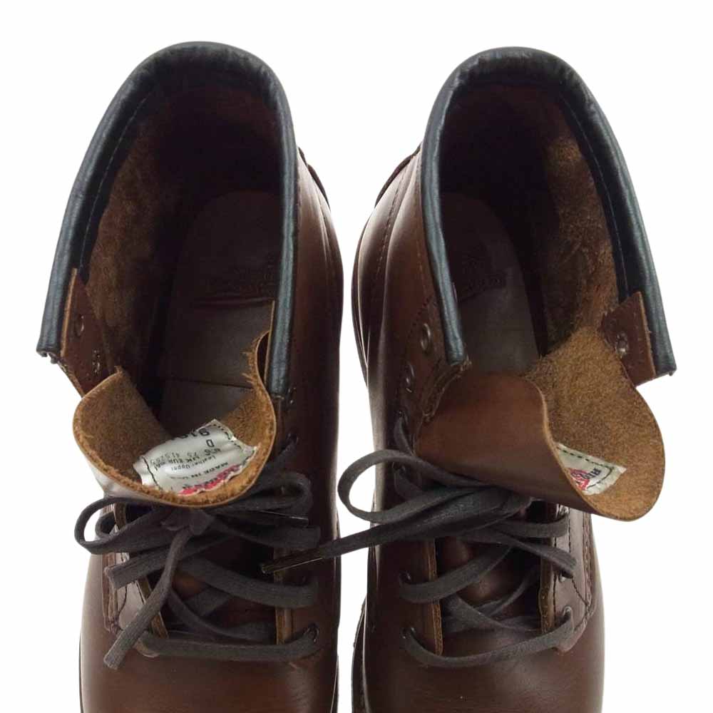 RED WING レッドウィング 9161 BLACKSMITH ブラック スミス ラウンド プレーントゥ ブーツ ブラウン系 26.5cm【中古】
