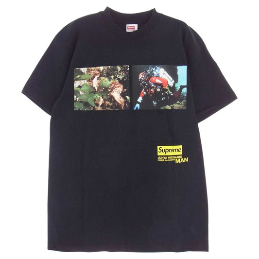 Supreme シュプリーム 21AW JUNYAWATANABE ジュンヤ・ワタナベ Nature Tee 半袖 Tシャツ ブラック系 S【極上美品】【中古】