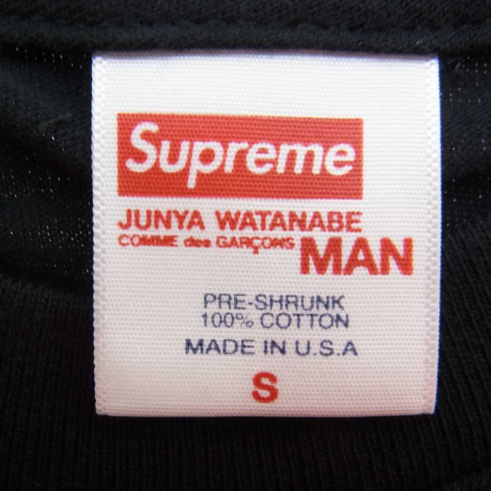 Supreme シュプリーム 21AW JUNYAWATANABE ジュンヤ・ワタナベ Nature Tee 半袖 Tシャツ ブラック系 S【極上美品】【中古】