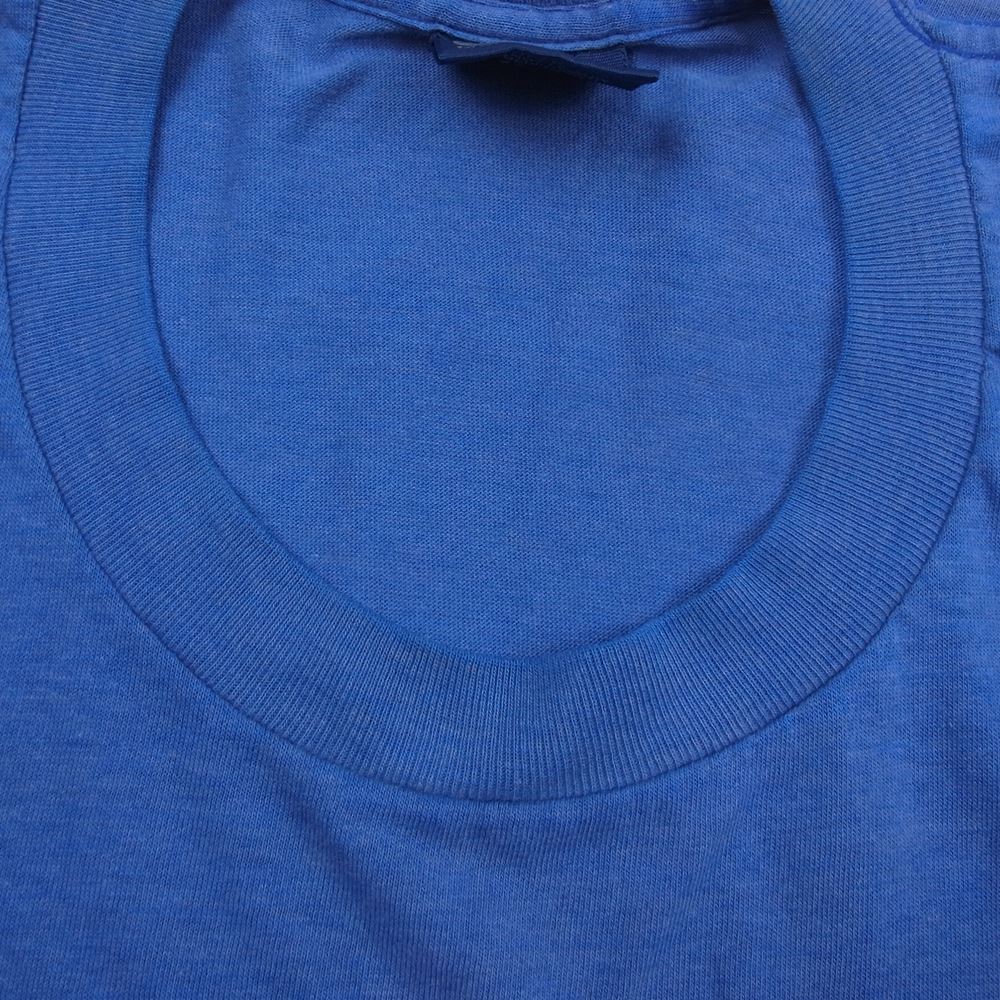 NIKE ナイキ 80s 紺タグ ヴィンテージ ジョーダン ポケット Tシャツ  ブルー系 L【中古】