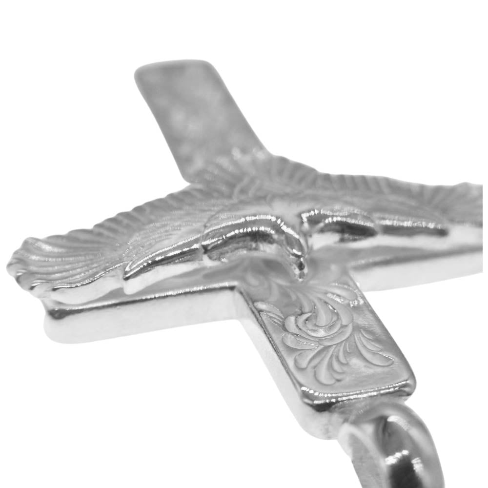 TARO WASHIMI ワシミタロウ 鷲見太郎 P＆T ギャランティ付属 鷲見太郎 ワシミタロウ arabesque cross アラベスク ミニ イーグル クロス ペンダントトップ【美品】【中古】