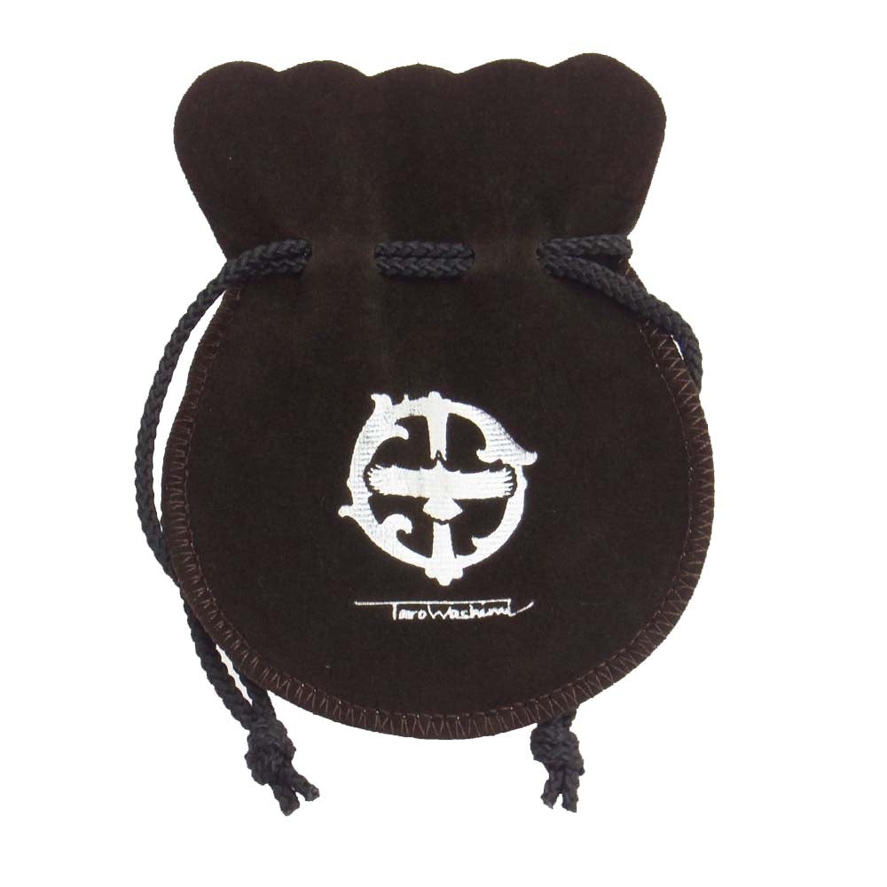 TARO WASHIMI ワシミタロウ 鷲見太郎 P＆T ギャランティ付属 鷲見太郎 ワシミタロウ arabesque cross アラベスク ミニ イーグル クロス ペンダントトップ【美品】【中古】