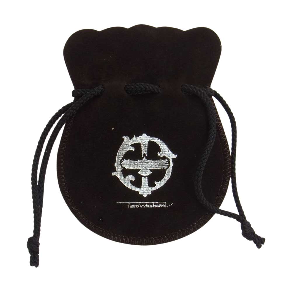 TARO WASHIMI ワシミタロウ 鷲見太郎 P＆T ギャランティ付属 鷲見太郎 ワシミタロウ K18 arabesque cross アラベスク イーグルメタル ミニ クロス ペンダントトップ【美品】【中古】