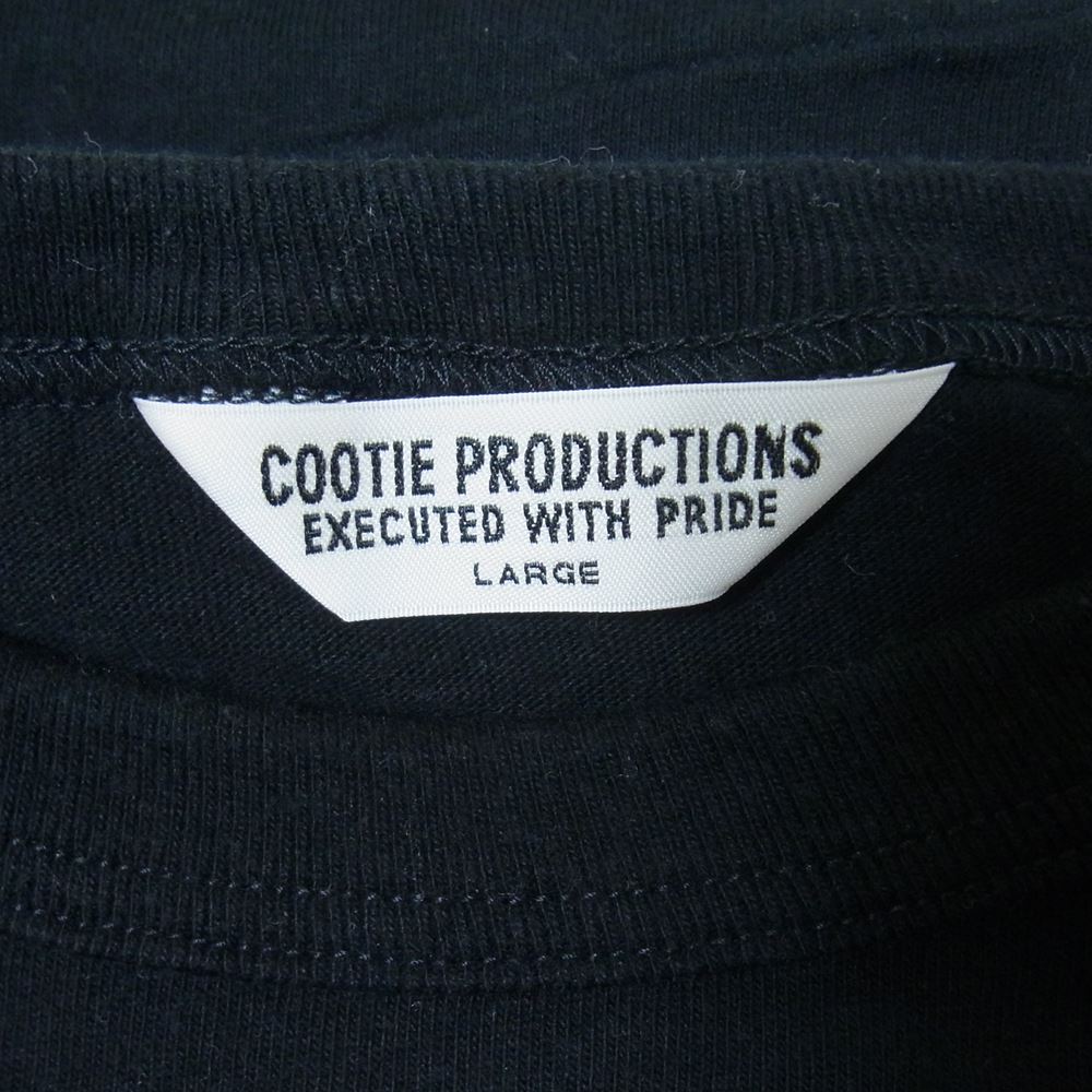 COOTIE クーティー ロングスリーブ Tシャツ ロンT ブラック系 L【中古】