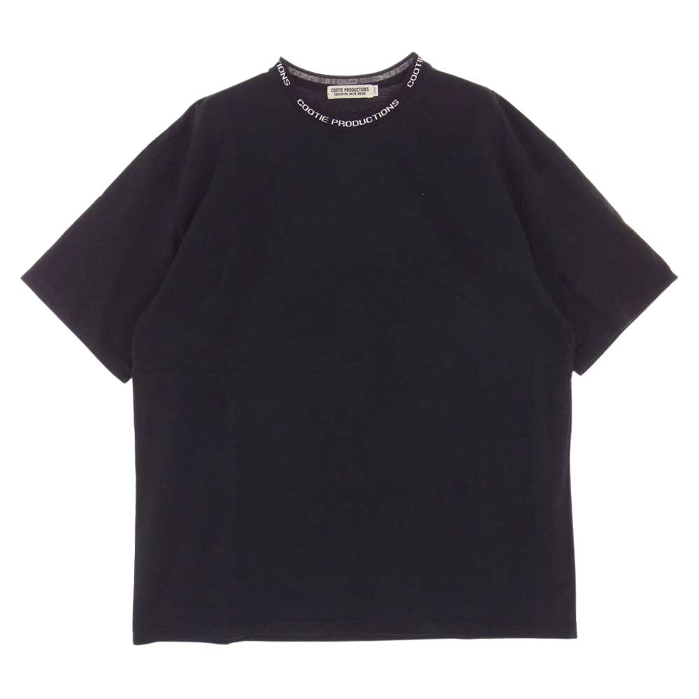 COOTIE クーティー ジャガード Tシャツ ブラック系 L【中古】