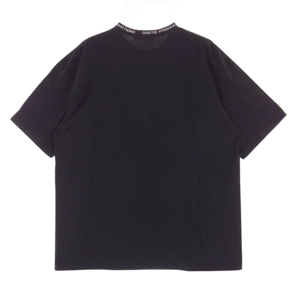 COOTIE クーティー ジャガード Tシャツ ブラック系 L【中古】
