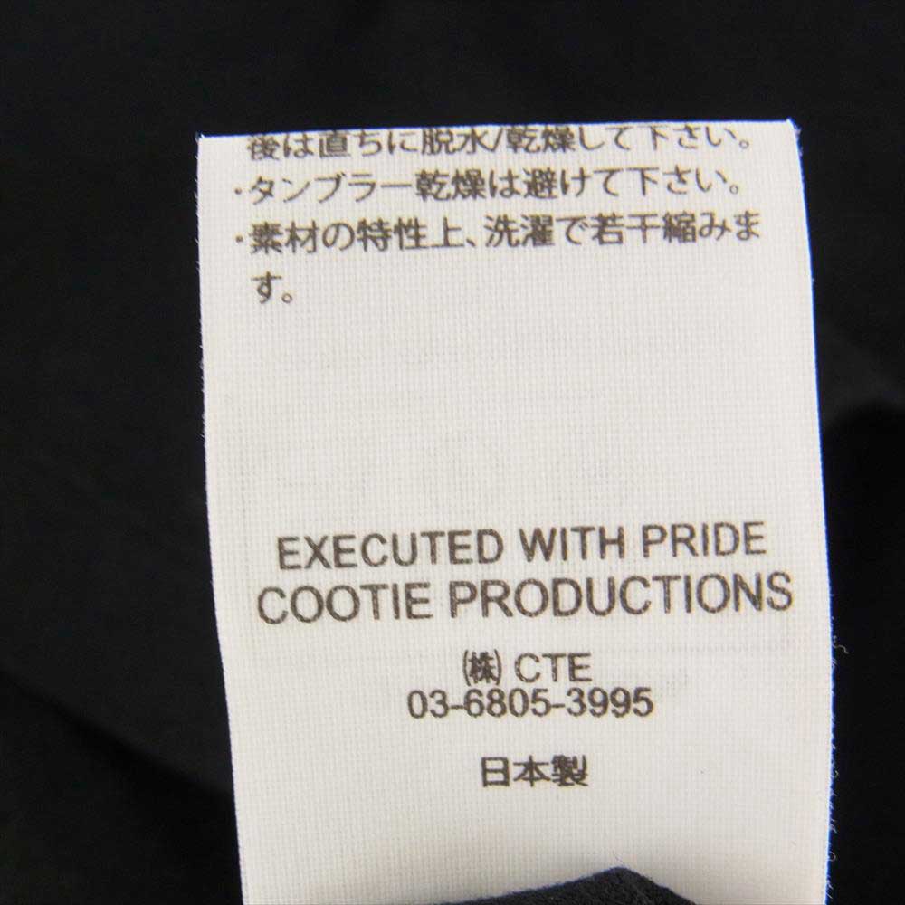 COOTIE クーティー ジャガード Tシャツ ブラック系 L【中古】