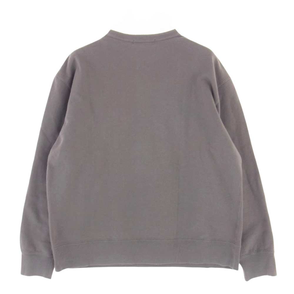 COOTIE クーティー ロゴプリント  クルーネック スウェット  グレー系 L【中古】
