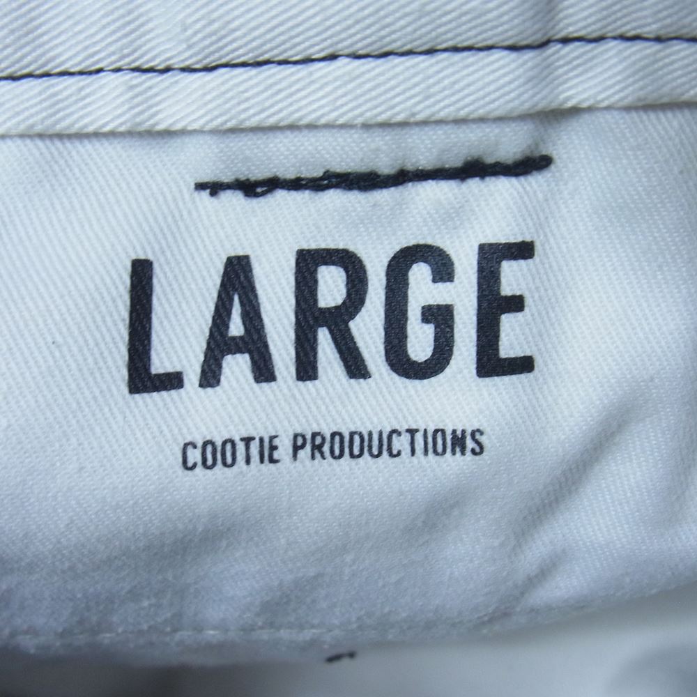 COOTIE クーティー 203M40CI02 Dickies Raza 1 Tuck Trousers ディッキーズ トラウザー ワーク パンツ ブラック系 L【中古】