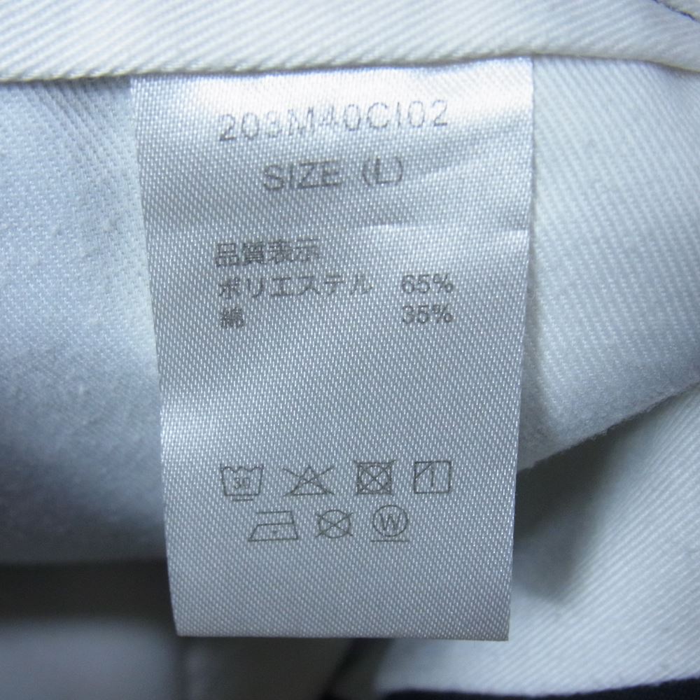 COOTIE クーティー 203M40CI02 Dickies Raza 1 Tuck Trousers ディッキーズ トラウザー ワーク パンツ ブラック系 L【中古】