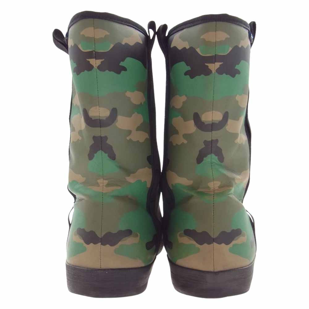 THE NORTH FACE ノースフェイス NF51441 Traverse BC Bootie トラバース ベースキャンプ ブーティ レイン ブーツ グリーン系 27.0cm【中古】