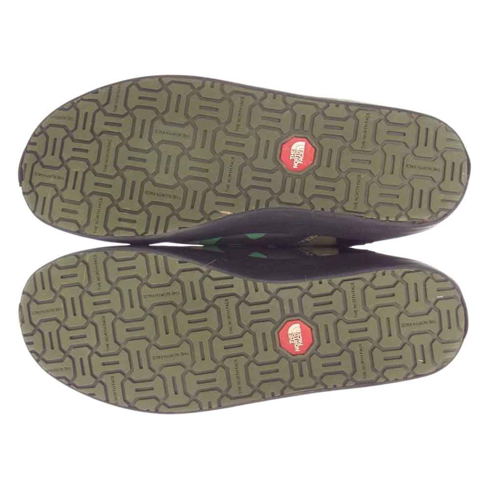 THE NORTH FACE ノースフェイス NF51441 Traverse BC Bootie トラバース ベースキャンプ ブーティ レイン ブーツ グリーン系 27.0cm【中古】