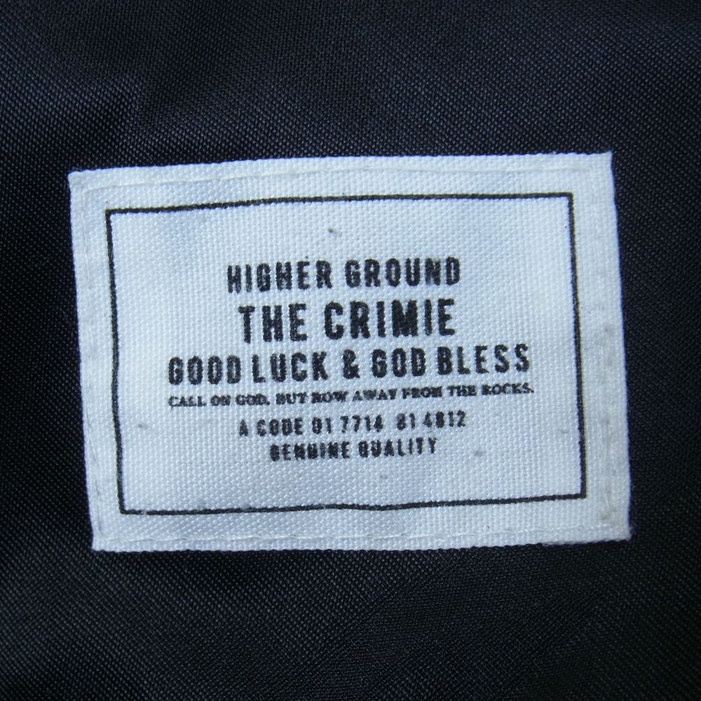 CRIMIE クライミー フーデット リバーシブル ジャケット  ブラック系 カーキ系 XL【中古】