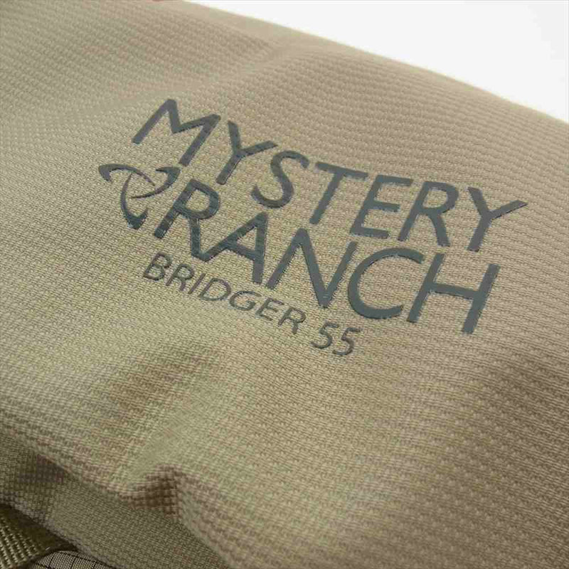 MYSTERY RANCH ミステリーランチ M-112630 Bridger 55 Pack ブリッジャー マウンテン バックパック リュックサック ライトブラウン系【新古品】【未使用】【中古】