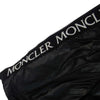 MONCLER モンクレール MONTCLA モンクラー ロゴ刺繍 ダウン ジャケット ブラック系 1【中古】