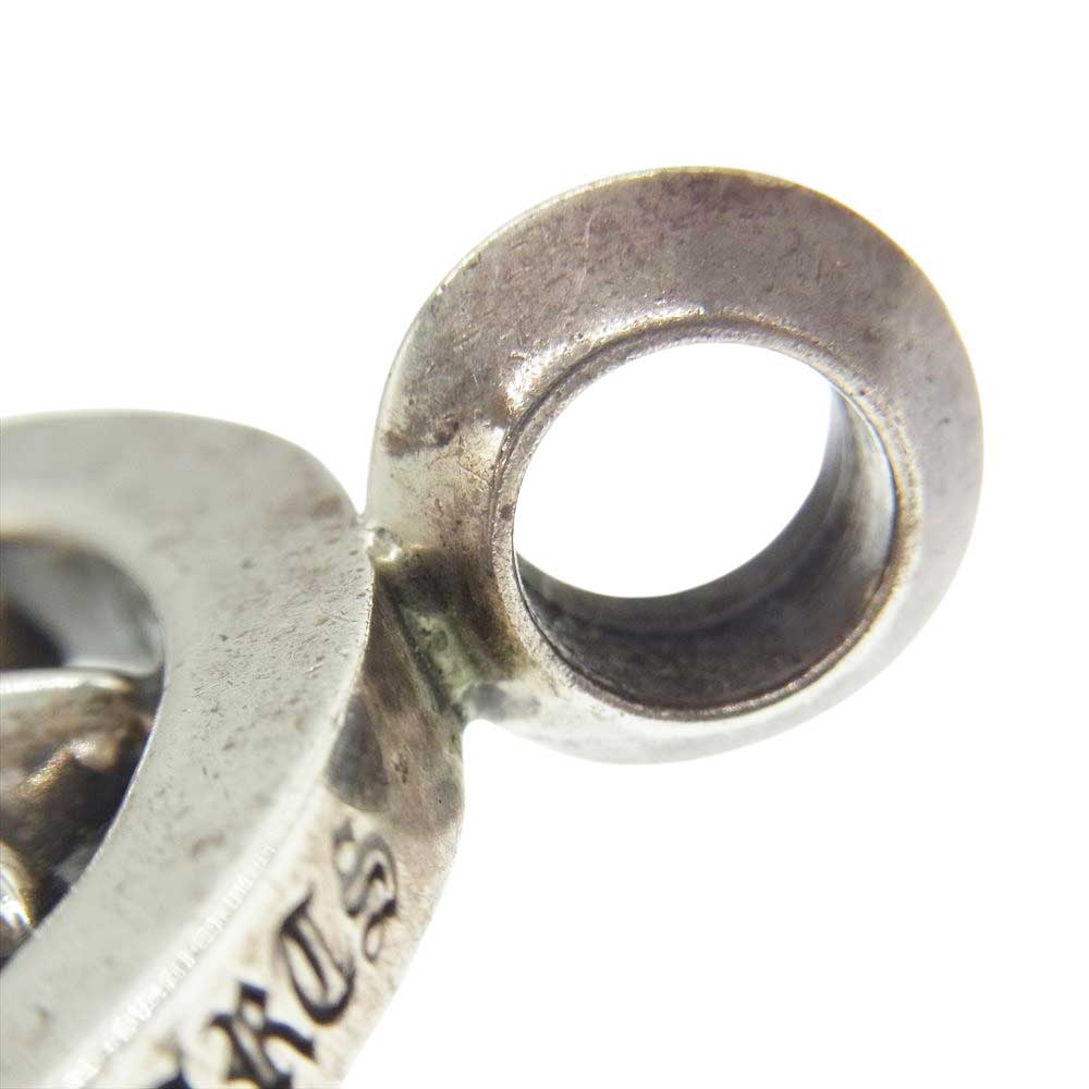 CHROME HEARTS クロムハーツ（原本無） CHプラス クロス メダリオン ペンダントトップ シルバー系【中古】