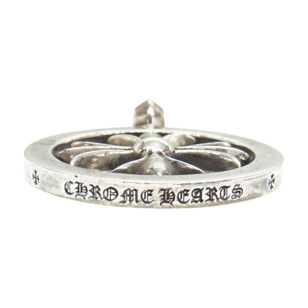 CHROME HEARTS クロムハーツ（原本無） CHプラス クロス メダリオン ペンダントトップ シルバー系【中古】