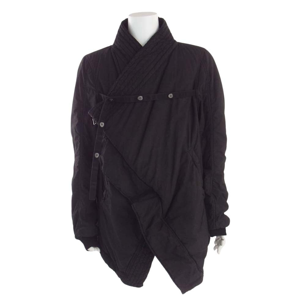 Rick Owens リックオウエンス DRKSHDW ダークシャドウ エクスプローダー 中綿 パフィー ジャケット ブルゾン ブラック系 L【中古】